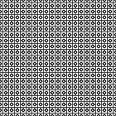 Abstract Cross Pattern Dots Logo generative computational art illustration