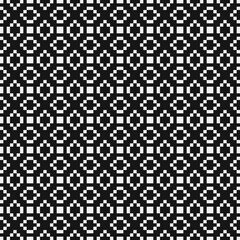 Abstract Cross Pattern Dots Logo generative computational art illustration