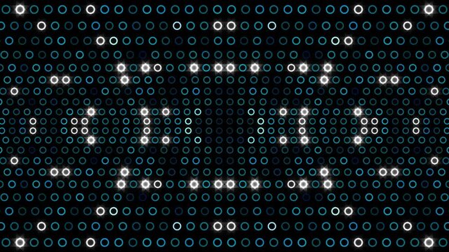 Loop of Christmas festive background for the night party.