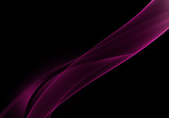 Abstract background waves. Black and violet red abstract background for wallpaper or business card