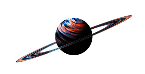 earth like planet with ring like saturn