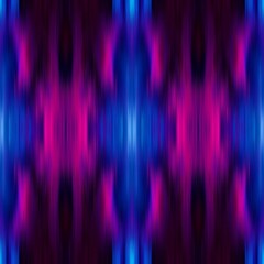 Ikat Abstract Blur Seamless Pattern Ethnic Swatch. High quality illustration. Smudged boho traditional ikat thread design. Fuzzy abstract blobs.