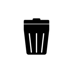 trash can logo