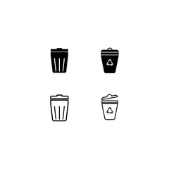 trash can logo