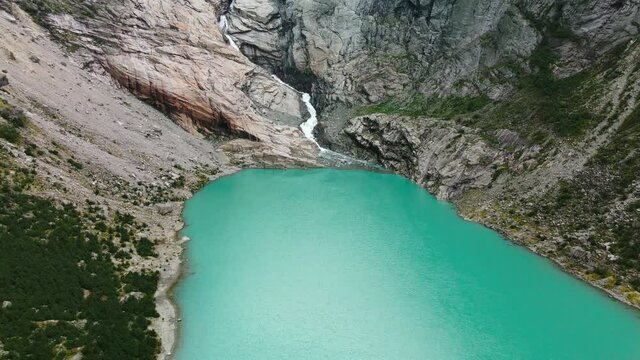 Briksdalsbreen glacier arm of Jostedalsbreen, Briksdalsbre, Norway