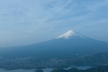 新道峠からの富士山