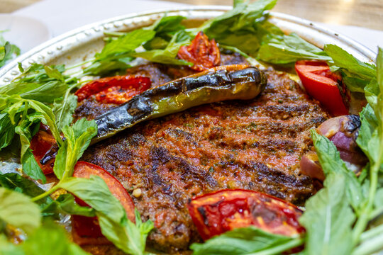 Tepsi kebab ( Tray kebab ) Local Antakya, Hatay cuisine kebab