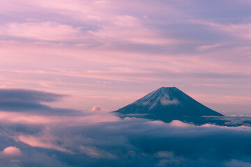 櫛形山からの富士山