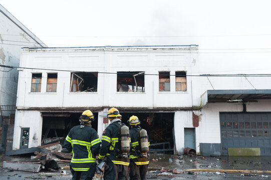 Firemen and Smoke