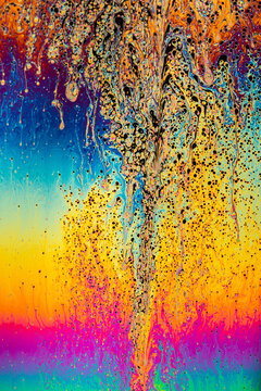 Bubble soap surface