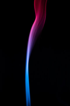 Colourful smoke