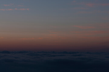 夜明けの雲海