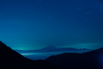 櫛形山からの富士山