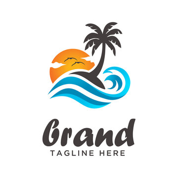 Paradise Land Logo vector