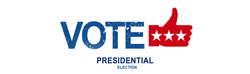 Vote election day in United States of America.