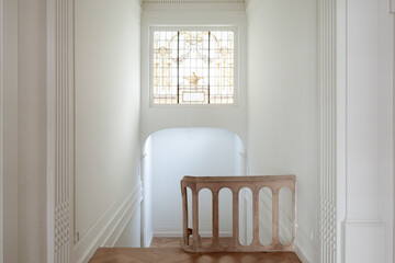 stairwell in mansion