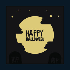 Happy Halloween, Halloween related background, spooky and creepy, yet joyful backgrounds, trick or treat, happiness EPS Vector