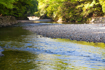 伊勢神宮内の御手洗場
