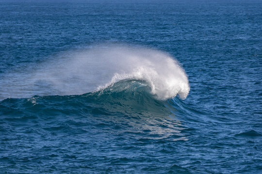 A pretty wave at Boat Harbour, Port Stephens, NSW, Australia © Anne Powell