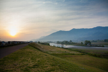 Fototapeta premium 紀ノ川