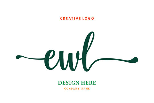 EWL lettering logo is simple, easy to understand and authoritative