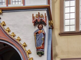 Figure on Steipe building © Ilona Lablaika