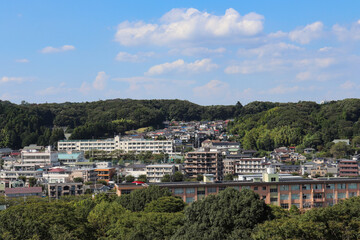 富士見台公園からの眺望（東京都八王子市）
