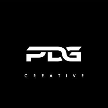 PDG Letter Initial Logo Design Template Vector Illustration