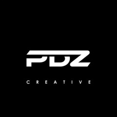 PDZ Letter Initial Logo Design Template Vector Illustration