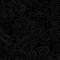 Black Contour Pattern
