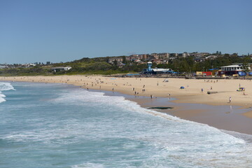 Maroubra beach in New South Wales, Australia