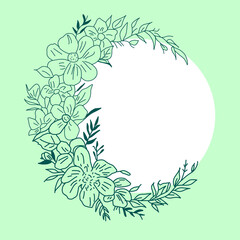 Summer flowers flat. Floral garden flower flowering plant nature florals