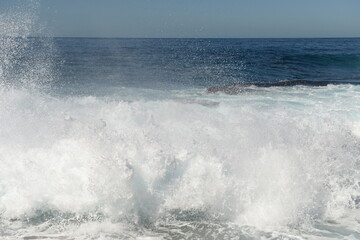 Maroubra beach in the sunny day in Sydney, Australia