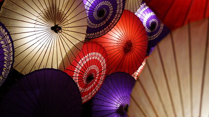 伯耆大山 和傘灯り 2020年10月