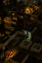 Fototapeta na wymiar Urban living in Sai Ying Pun, Hong Kong