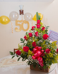 christmas table setting