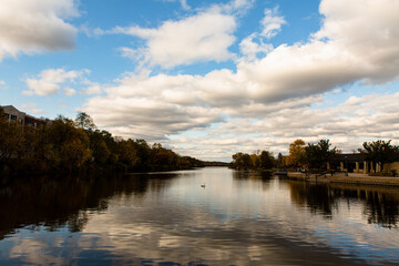 lake and sky