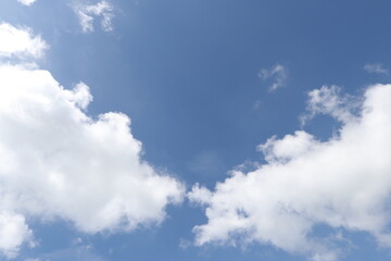 Obraz premium blue sky with clouds