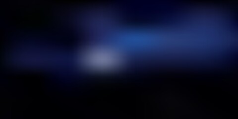 Dark blue vector gradient blur background.
