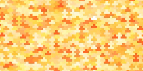 Light Orange vector layout with lines, rectangles.