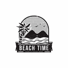 Beach Time Family Vacations Holiday Fun