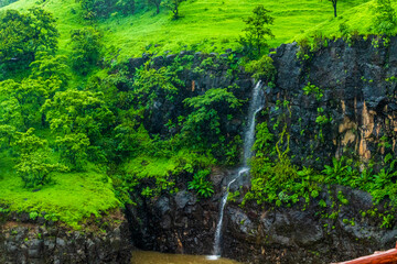 Randha Falls in Bhandardhara, Maharashtra 