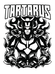 Very cool Robot for tshirt black and white