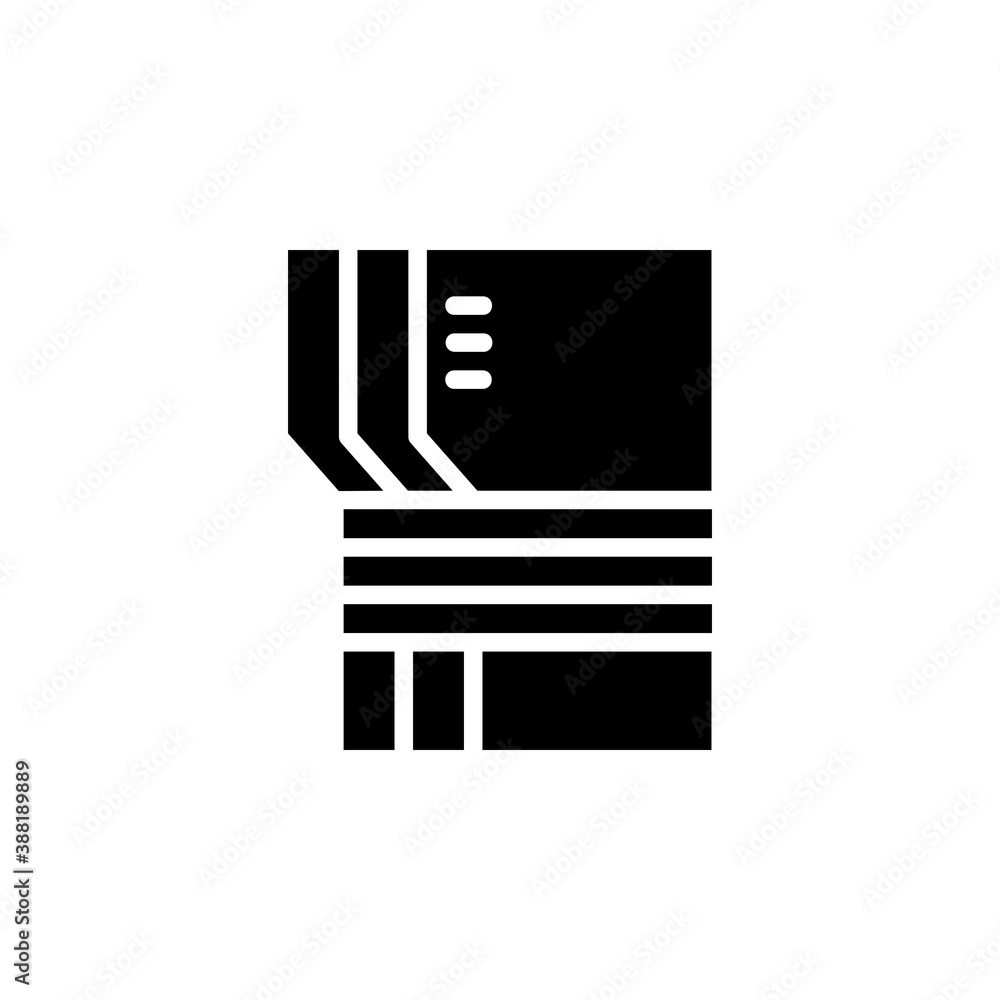 Poster archive file, extract file, and document icon. application icon. perfect for logo, website, applicat