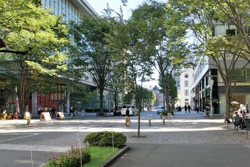 東京丸の内付近