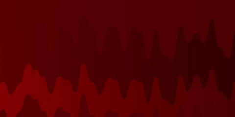 Dark Red vector layout with curves.