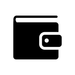 wallet icon vector symbol template
