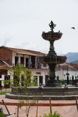 Obraz premium fountain in the park