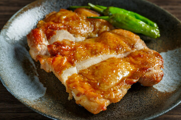 鶏の照り焼き