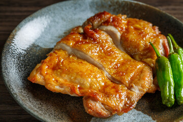 鶏の照り焼き